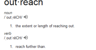 outreach meaning