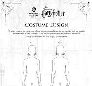 costume design template