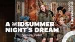 shakespeare's globe a midsummer night's dream