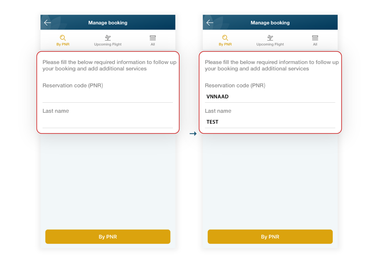 vietnam airlines manage booking