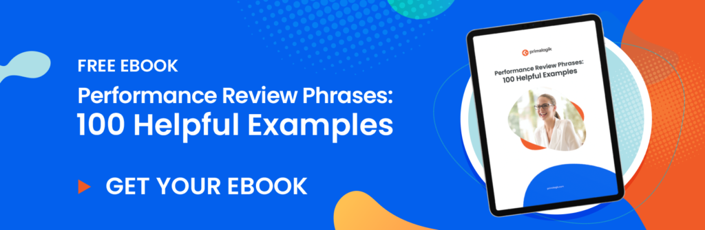 appraisal comments examples