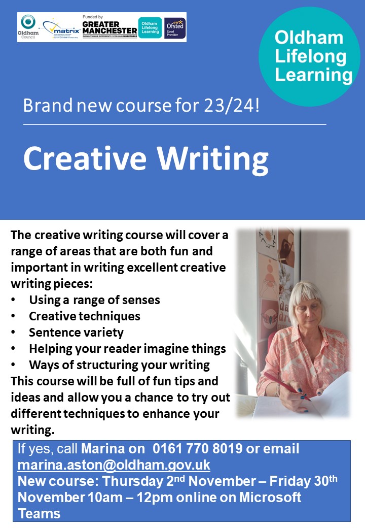 creative writing class online