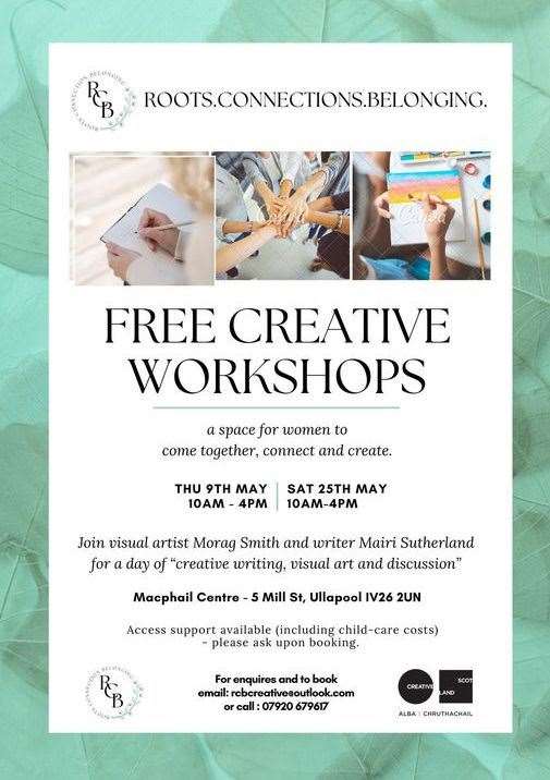 free creative writing workshops near me