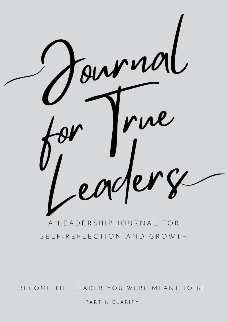 journal about leadership