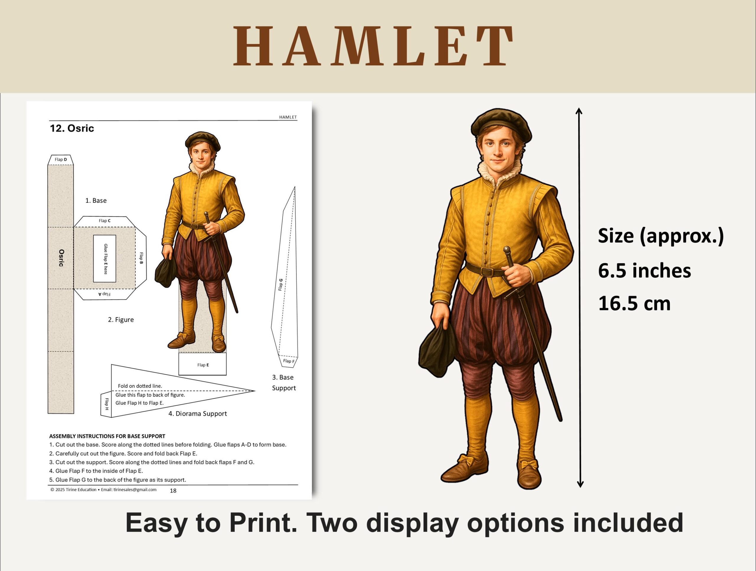 hamlet costume