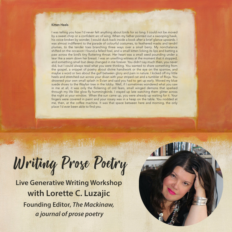 poetry writing classes
