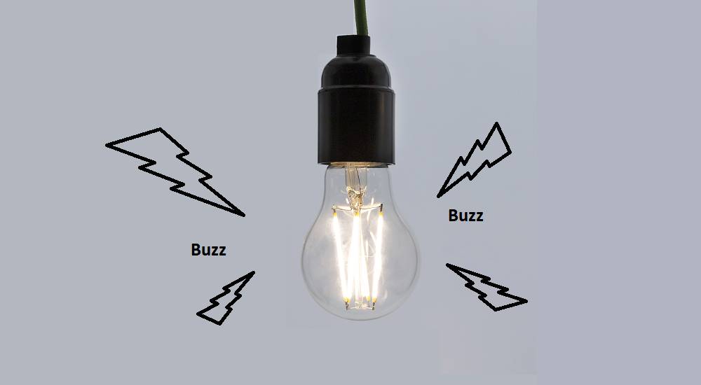 led bulb buzzing